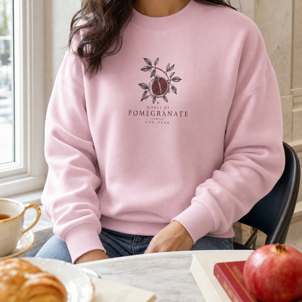 House of Pomegranate Signature Crewneck Sweatshirt